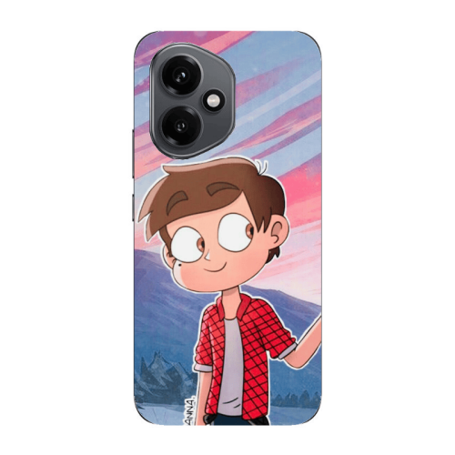 Honor Magic 400 Valentines 1 Transparent Silicone TPU Θήκη
